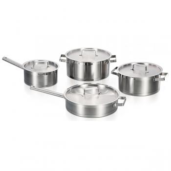 8pcs set with stainless steel handle EN801-1