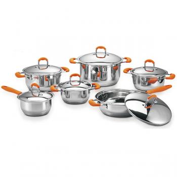 12pcs set with silicon handle EN171