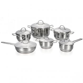 12pcs set with stainless steel handle EN306