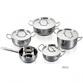 Cookware set with stainless steel wire handle EN151 EN101