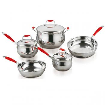 8 pcs set with silicon handle EN169