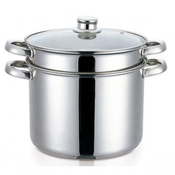 Couscous pot with Stainless steel hollow handle EN039B