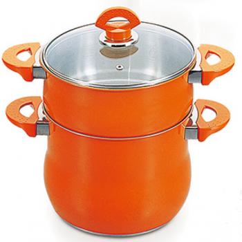 Couscous pot with bakelite handle EN117